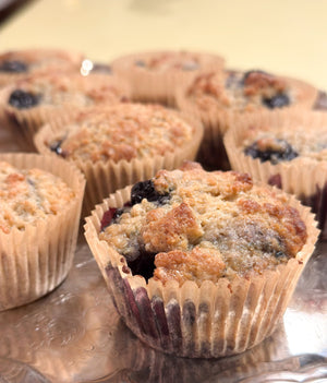Whole Wheat Blueberry Muffins - Easy, Delicious, and Fast!