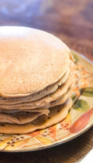 Whole Wheat Buttermilk Pancakes Sugar-Free